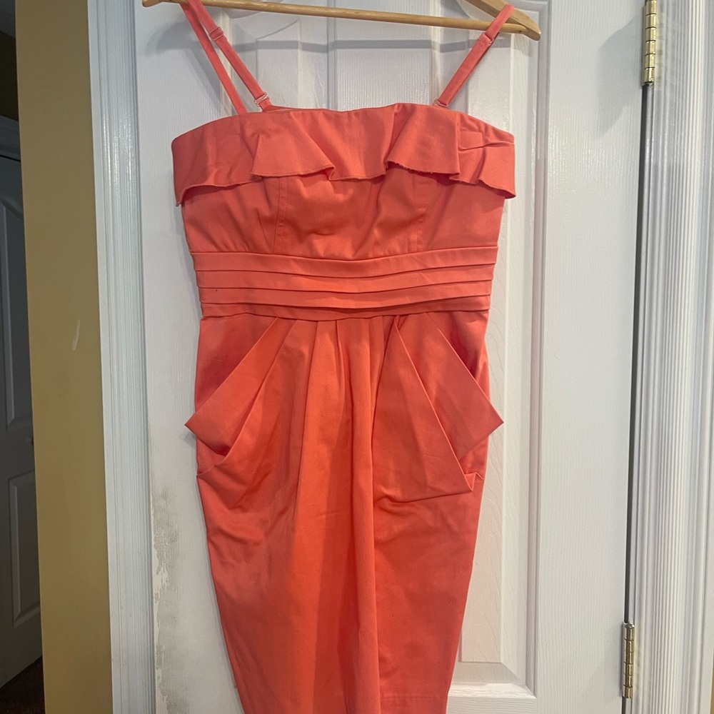 Dress with removable straps